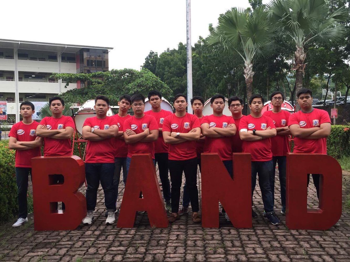 SBRband's tweet photo. San Beda Rizal Band 🔴⚪️💪 https://t.co/PvkRvEbf7J