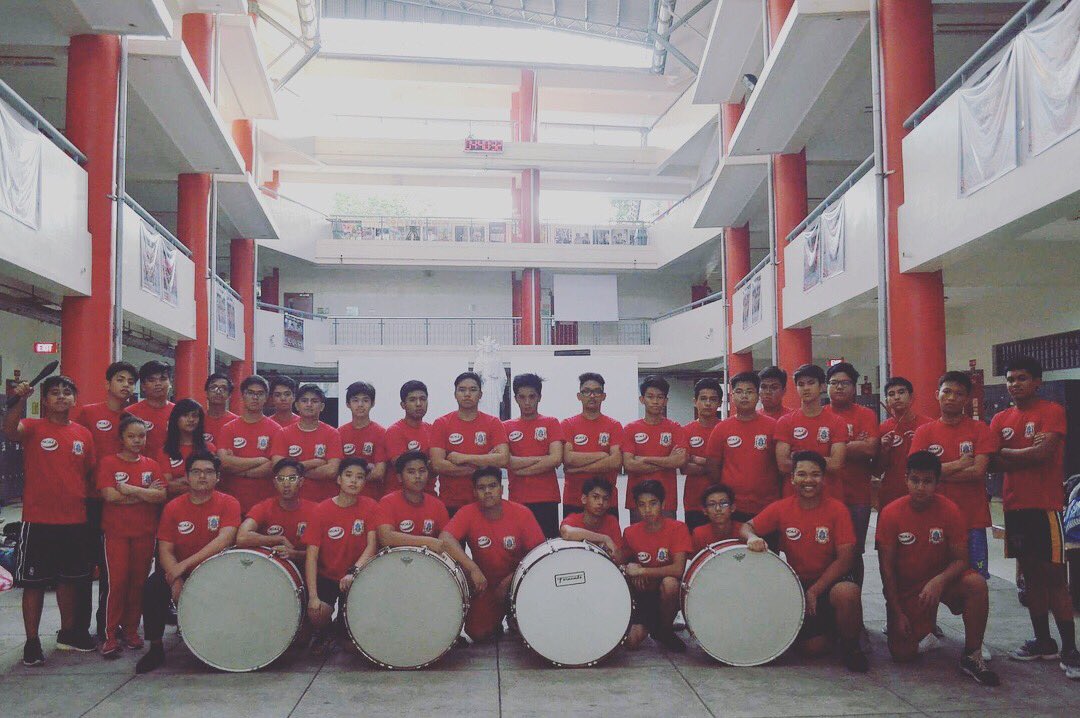 SBRband's tweet photo. San Beda Rizal Band 🔴⚪️💪 https://t.co/PvkRvEbf7J