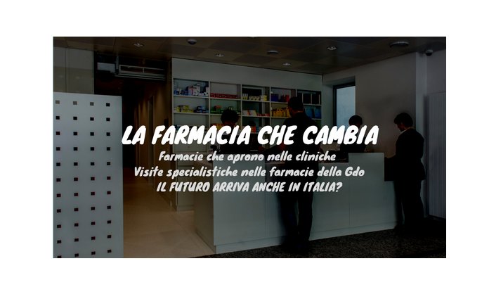 Retefarmanet's tweet photo. La #farmacia che cambia: il futuro del settore farmaceutico sta arrivando anche in Italia? Leggi l'approfondimento: https://t.co/xkI9bvOjcf https://t.co/E7LbraN2NM