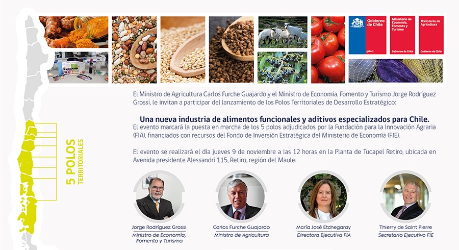 F_Rossier's tweet photo. Desde ya felicitaciones a @FIA_Chile por el lanzamiento en Retiro de una iniciativa @Transforma_Alim que de seguro hará historia! #hoytodossomospolos https://t.co/94yOieAp1y
