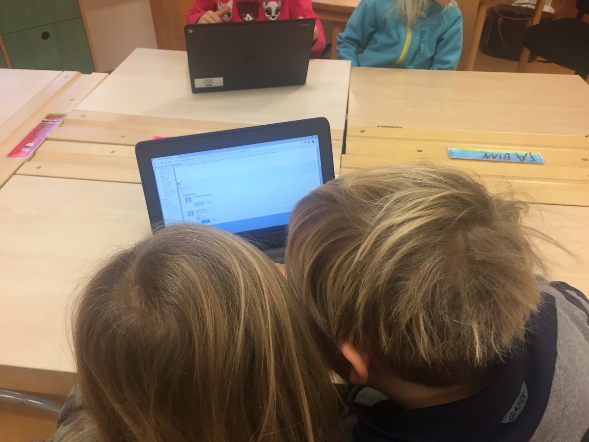 Nära samarbete i klassens site. Digitalt och personligt!#stl #lidstl #lidskol