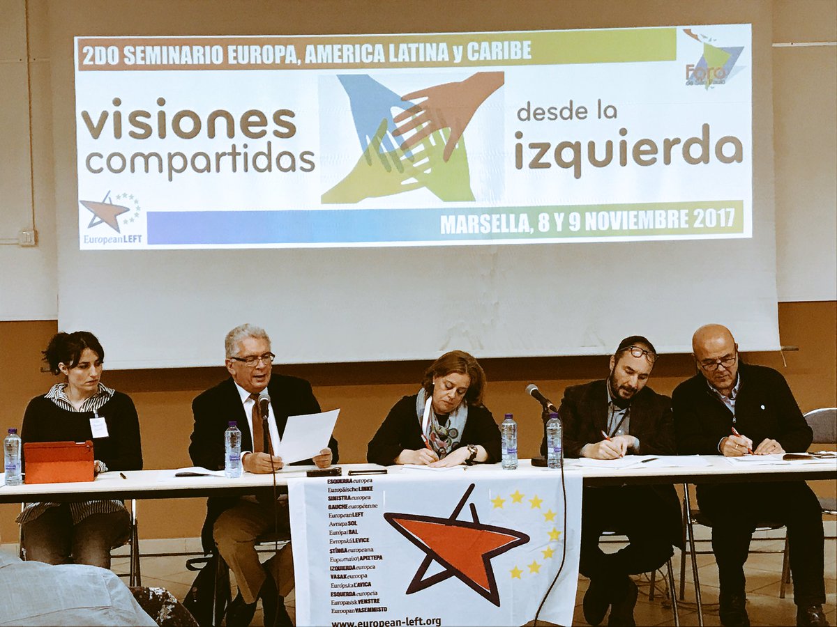 IUInternacional's tweet photo. Empezamos la 2da jornada de #VisionesCompartidas. Construyendo alianzas necesarias entre la izquierda europea y latinoamericana. @ForodeSaoPaulo @europeanleft https://t.co/KMgbfvYloa
