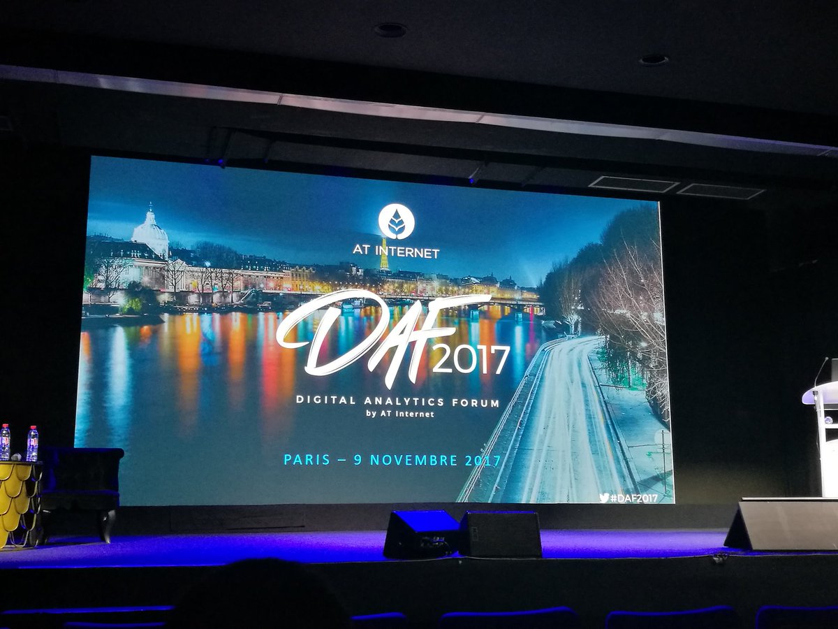 Alichnt's tweet photo. Focus sur les défis et l'avenir du #digital #analytics avec AT Internet #DAF2017 https://t.co/1rhkzsSFqG