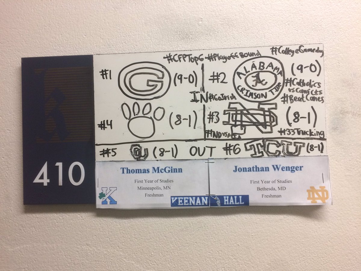 t_ginn's tweet photo. @NDFootball IS IN-we beat Wake Forest 48-37 this past week and we now head into a primetime showdown with Miami on Saturday-it doesn't get any better than this!!!!!!!! #CFPTop4 #PlayoffBound #NDvsMIA #GoIrish #BeatCanes #CatholicsvsConvicts #33Trucking #ND2021 ππππββββ https://t.co/gbTTxrJsoi