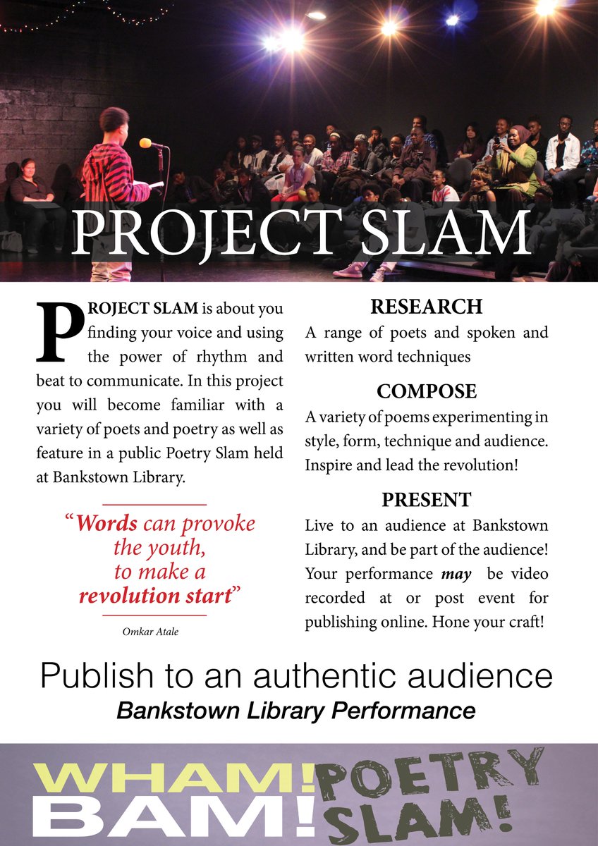 TimC8tn's tweet image. This is my Slam Poetry project draft, which will neatly nest into the first project #english #feedbackme #InDesign