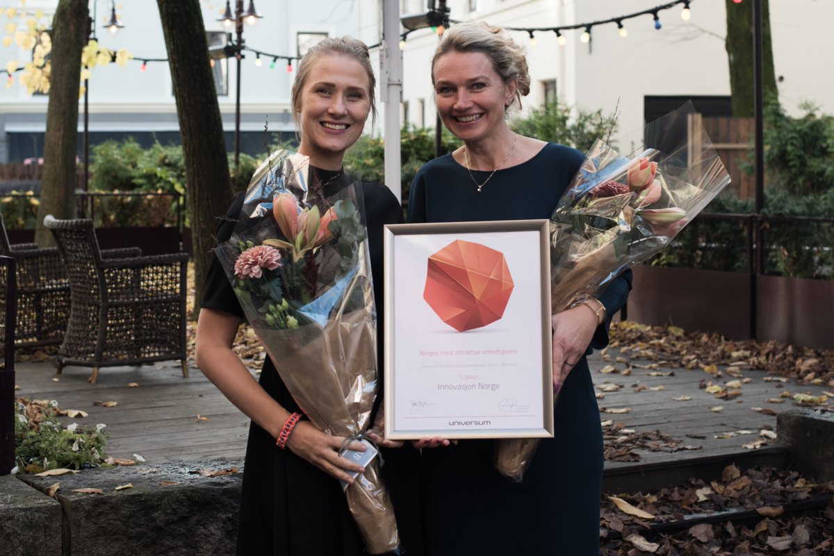 Innovasjon Norge er landets mest populære arbeidsgiver blant økonomer, viser ny undersøkelse fra <a href="/UniversumGlobal/">Universum Global</a> innovasjonnorge.no/no/Nyheter/pop…