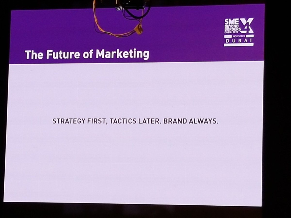 RohailMajid's tweet photo. The future of #Marketing by @RouserJP #sme4x https://t.co/xBj71RI2Fk