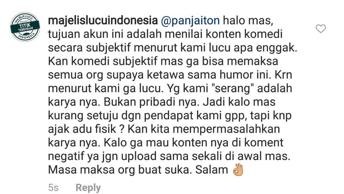 MLI On Twitter Tdk Bosan Kami Klarifikasi Visi Misi Tujuan