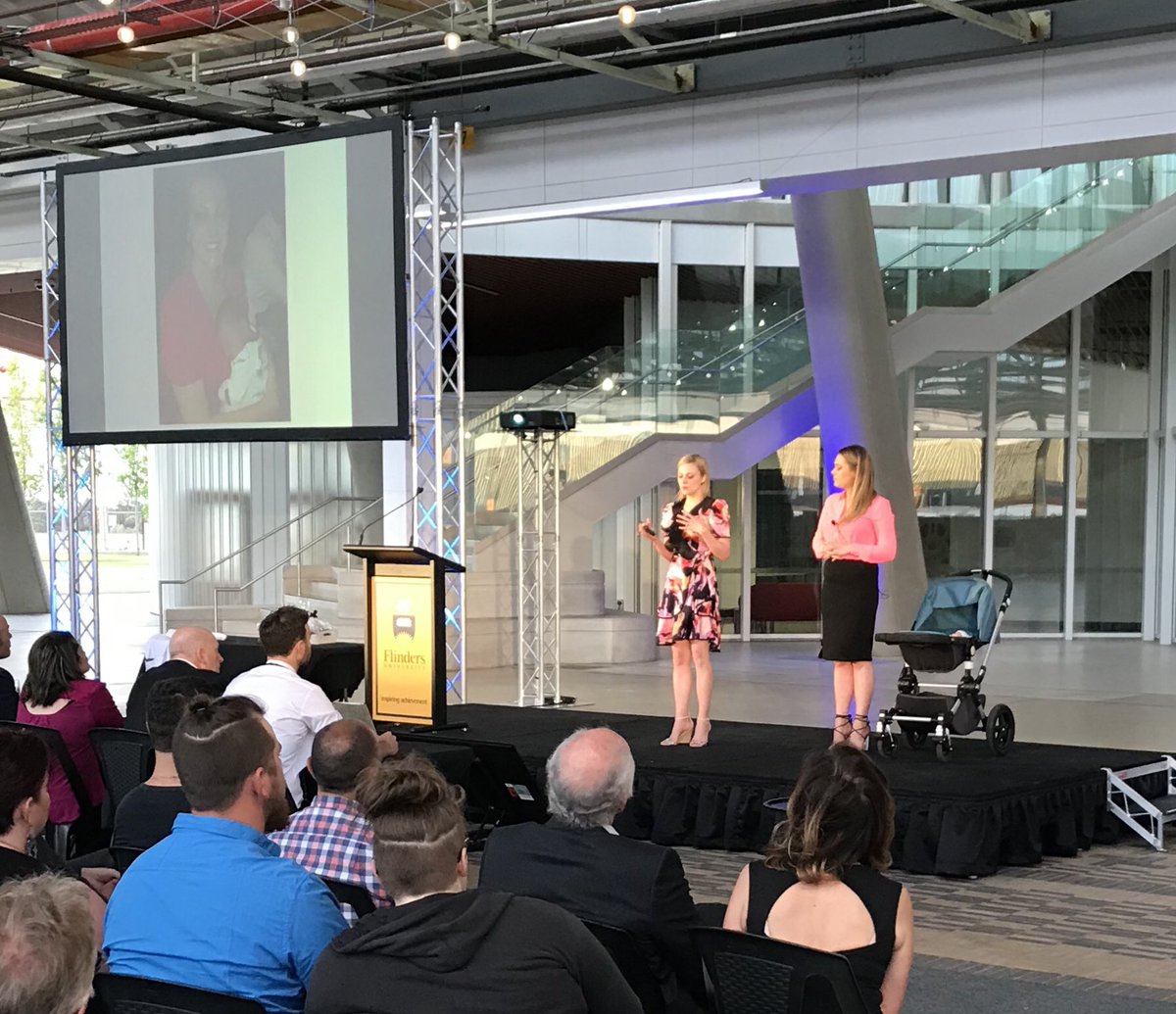 aron_hausler's tweet photo. Tot About Town - awesome idea to better connect parents with baby friendly locations & services #envies2017 @NVIFlinders #VentureDorm https://t.co/7F6DPZe1Zl