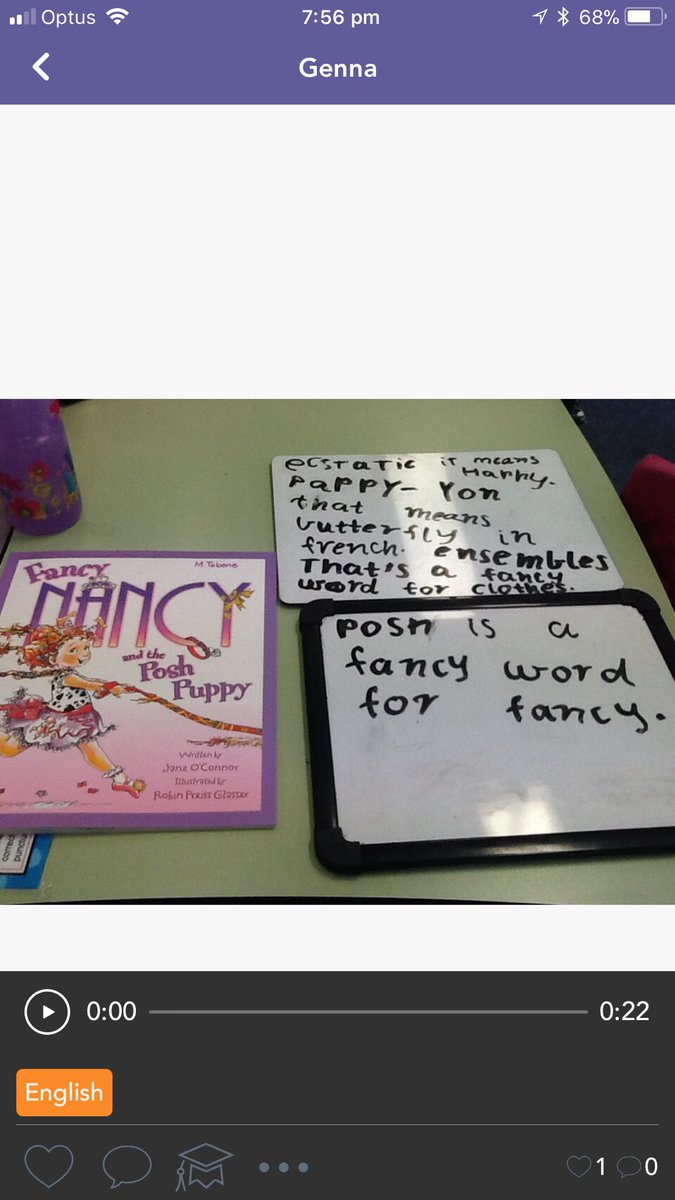 MicheleTabone's tweet photo. 1M have been looking for interesting words while reading. ‘I found some! Can I put it on Seesaw?’ ‘Of course!’ #SeeSaw #lovelearning #Grade1superstars https://t.co/dFKNWHHc1g