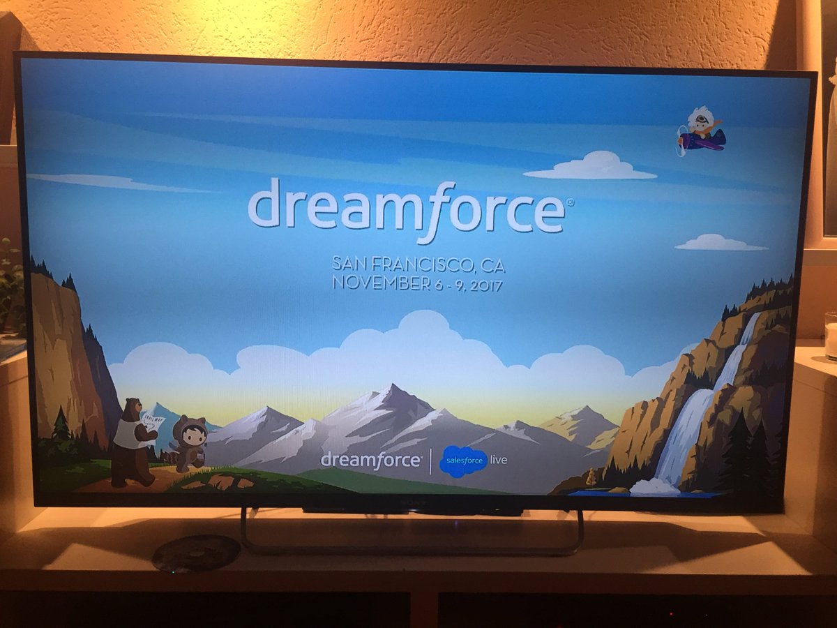 <a href="/SalesforceLive/">Salesforce Live ☁</a> <a href="/fifedog15/">Pete Fife</a> <a href="/Binnie7/">Benny Stevens</a> <a href="/Dreamforce/">Dreamforce</a> <a href="/YouTubeTV/">YouTube TV</a> We #AwsomeCouchAdmins who cannot attend are there in Spirit!