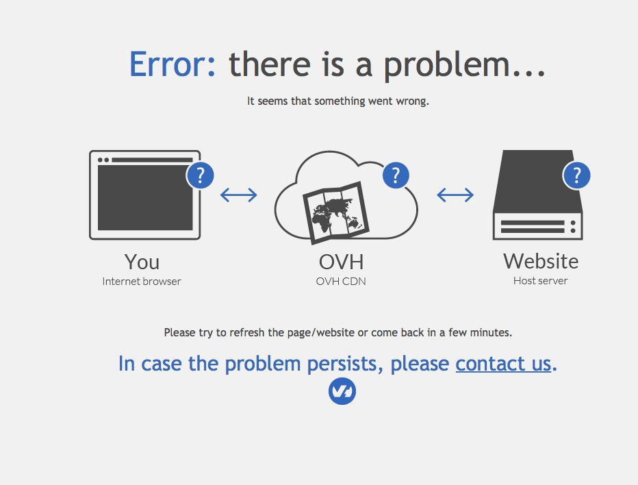 TepiraSWA's tweet photo. WTF? @OVH I need to work #blackout #DDoS #VPS https://t.co/CSHNAzemjG
