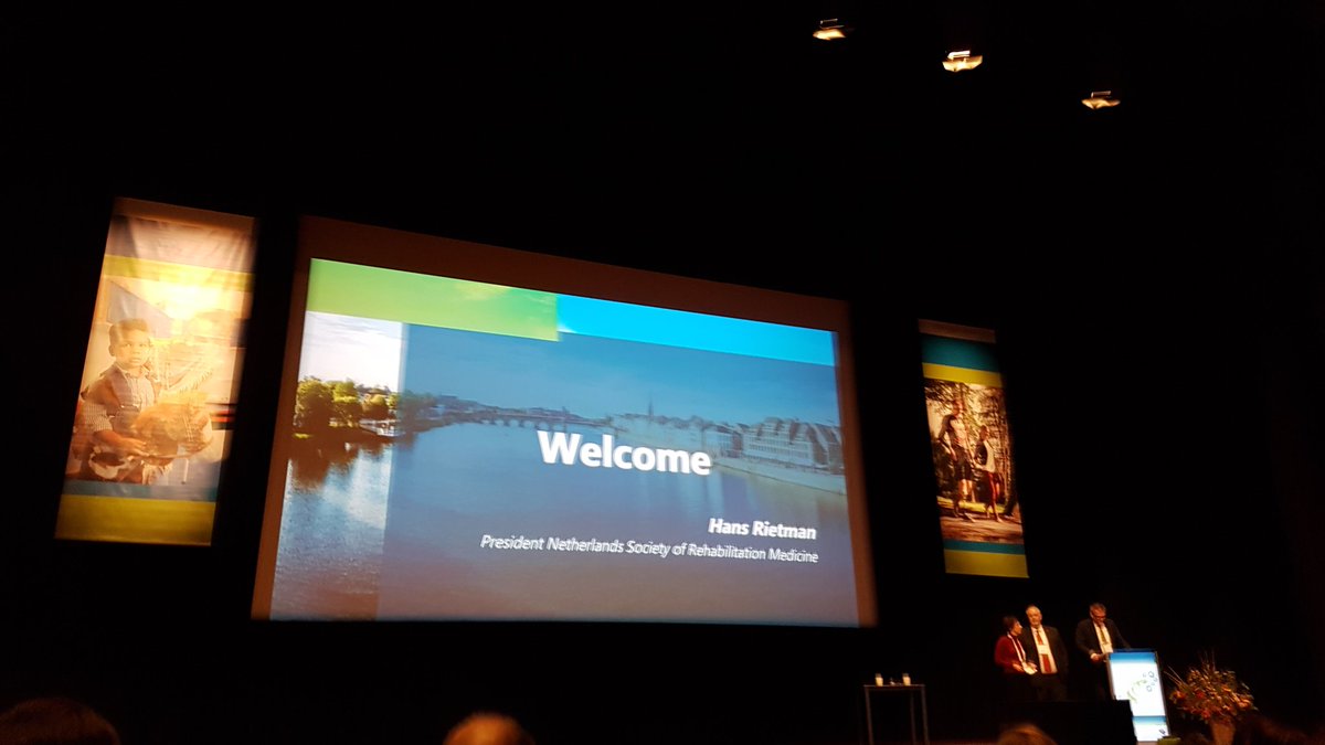 CarlotteK's tweet photo. Kick off of #DCRM #Maastricht by Hans Rietman @Revalidatiearts, Aivars Vetra of #BNF PRM and Valérie Gangji #RBSPRM https://t.co/A7HoDn3nHo