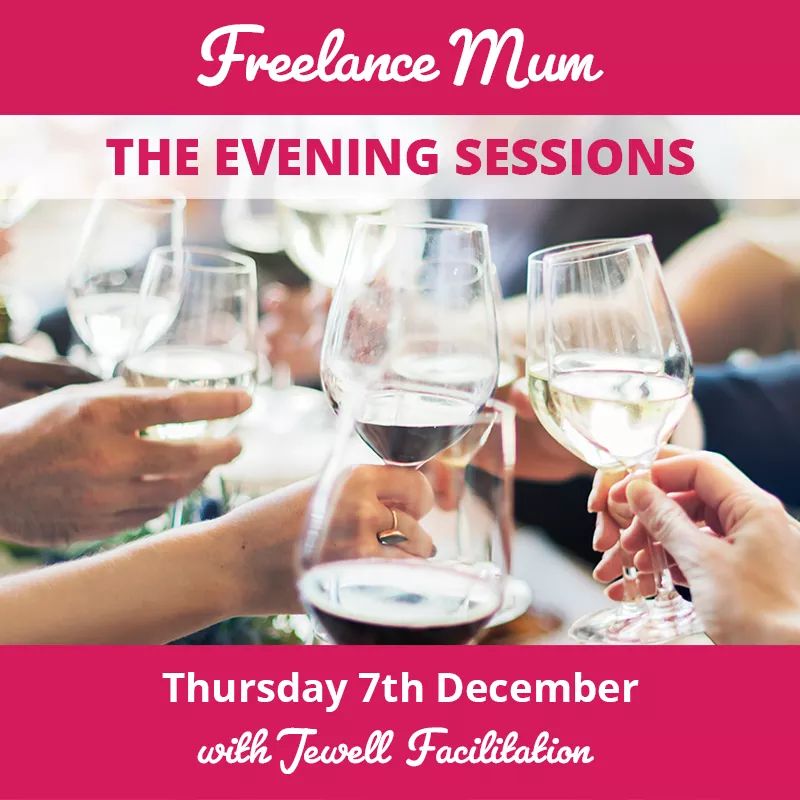 Freelance Mum - The Evening Sessions! Relaxed #networking , pizza🍕 &amp; wine🍷- what more could you ask for?

How about a brainstorming💡 session led by the amazing <a href="/HeleneJewell/">Helene Jewell CPF</a> 

Thurs 7 Dec 6-9pm

freelancemum.co.uk/event/freelanc…