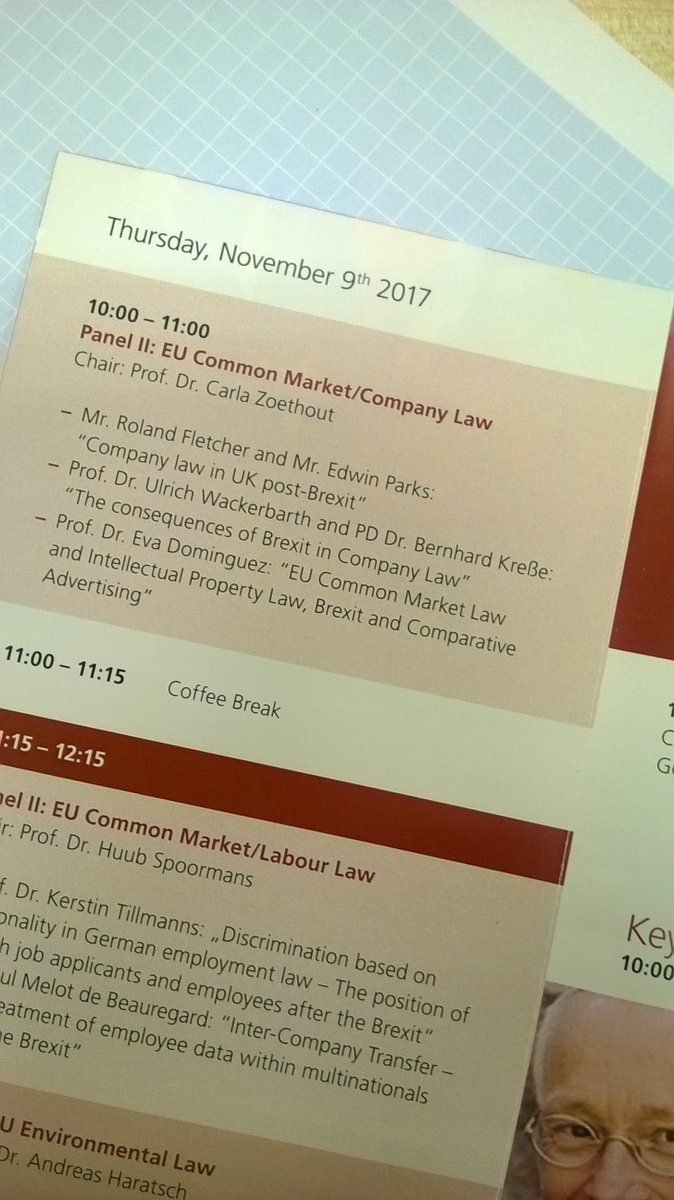 LAWesemann's tweet photo. Great #company law session incl all #edelnet partners @UNED @fernunihagen @OU_Nederland &amp; co-organiser @OU_Law #Brexit affects all! https://t.co/o77HtM9TXQ