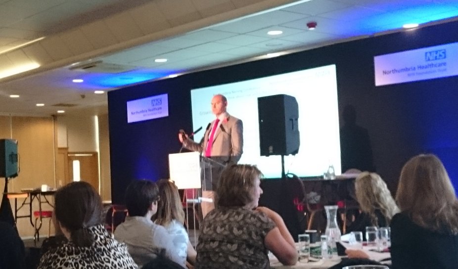 precepnhct's tweet photo. #JimMackey says continue to push #standards... If you have new ideas #justdoit and blame him if you need to! #RaisingQuality #ServiceImprovement @NorthumbriaNHS https://t.co/BSz1BxPTsQ