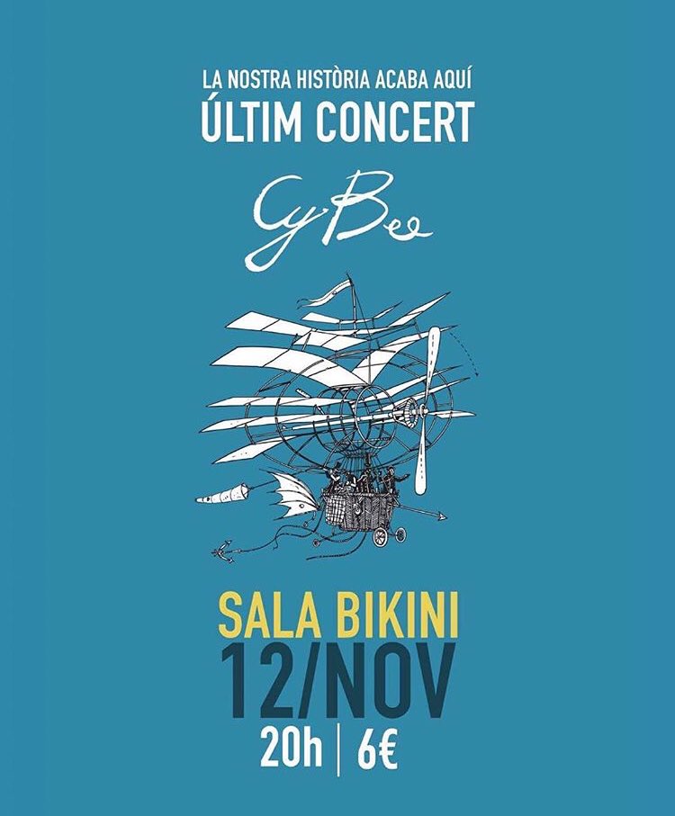 canalias's tweet photo. Allà hi serem!! Dient adéu als estimats @CyBee_Music https://t.co/z8pxZ7SypQ