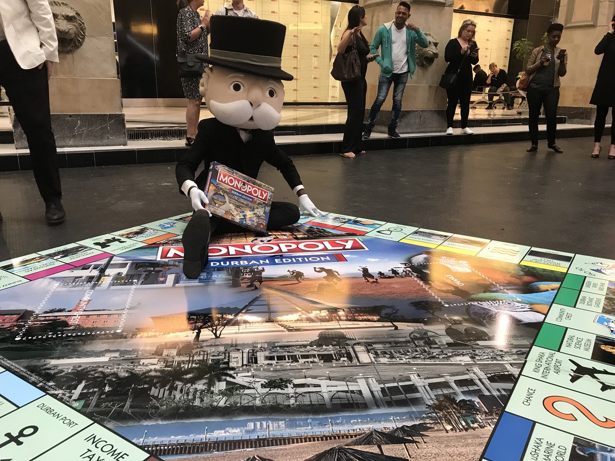 WIN: #Durban edition of Monopoly launched <a href="/ThePavSA/">ThePav</a>. We’re giving away 3 board games. RT to Enter