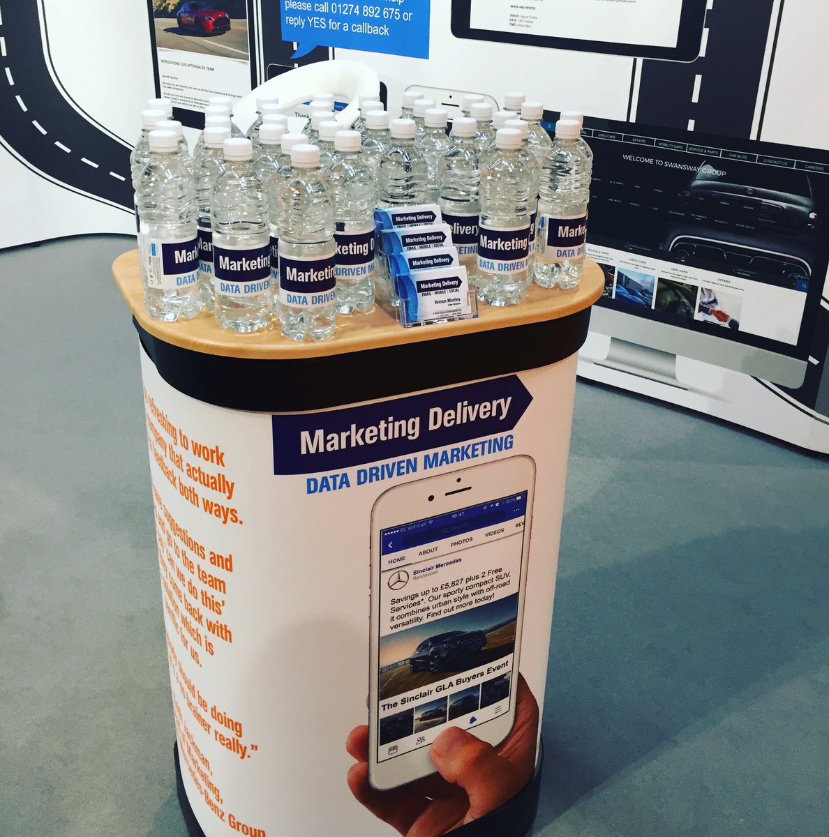 marketingdel's tweet photo. AM Live 2017, we're ready for you! Pop by stand B22 for a chat and a bottle of water! #AMLive2017 https://t.co/JwxLHfQUxA