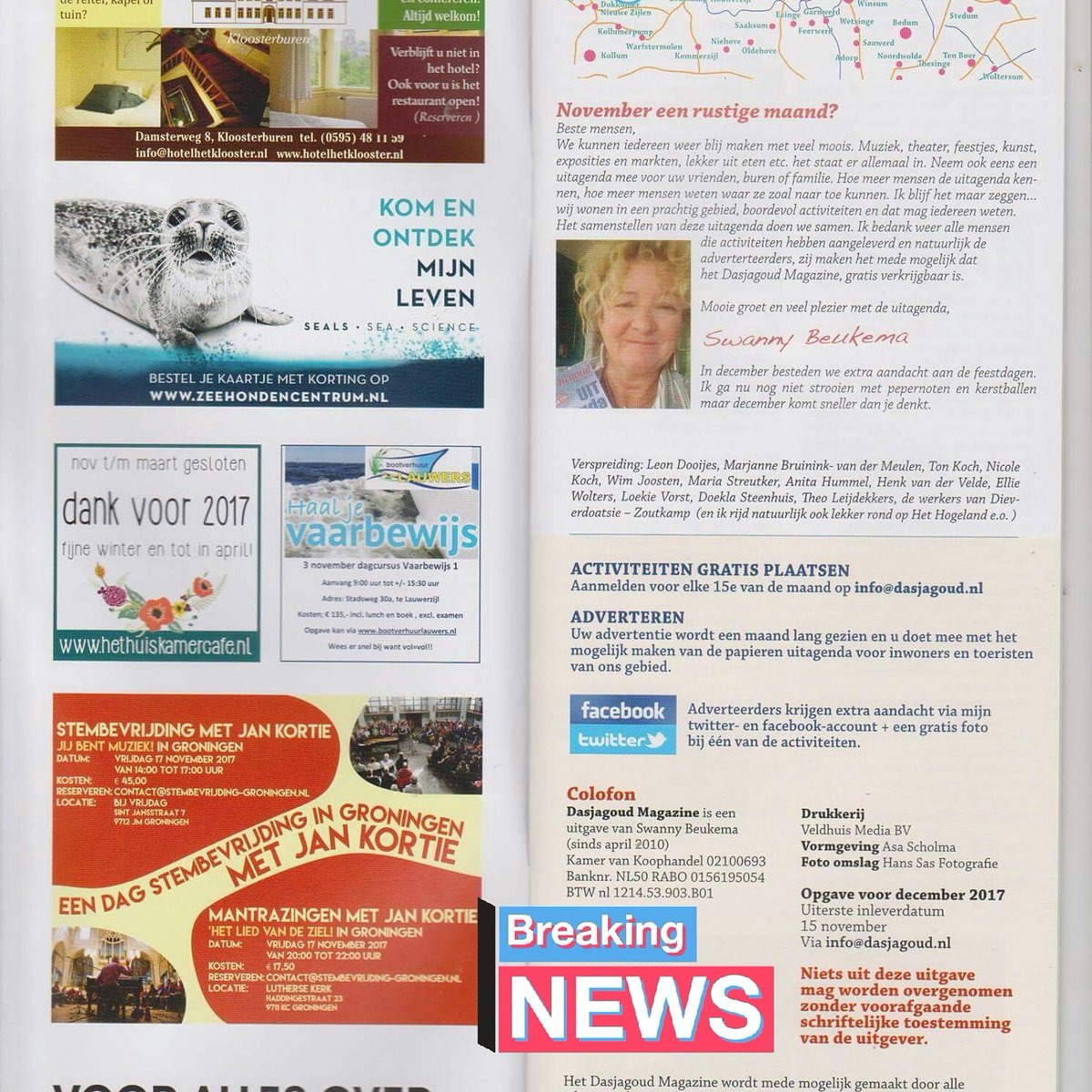 November ligt bijna overal.
December ligt nog bij mij😉