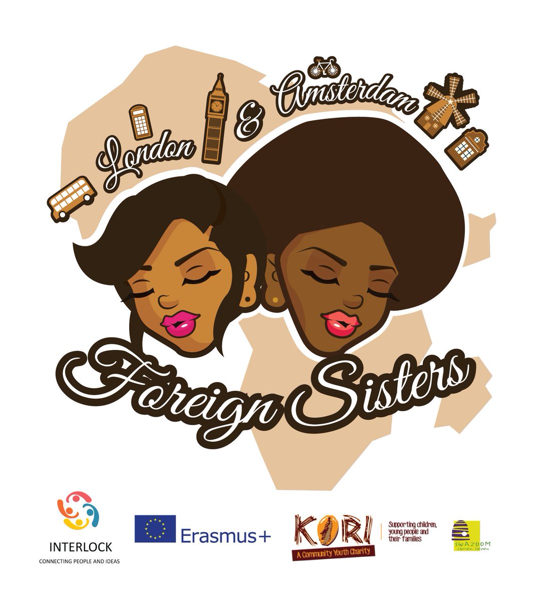 InterlockFound1's tweet photo. We had a inspirational time during our #erasmusplusproject #foreignsisters in #Amsterdam ! Watch our moviereport on https://t.co/oci0gfph2w #stichtinginterlock @kori_charity #London #swazoom @Erasmus_Project #youthwork @ErasmusplusNL @EplusJeugd More info.:https://t.co/ikNHDe0Ruh https://t.co/MbBJpeVzbF