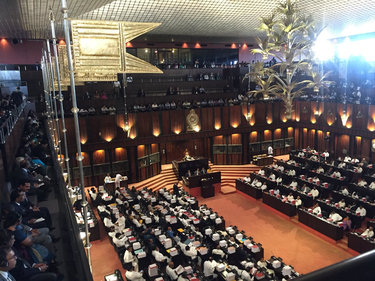 Joan_ned's tweet photo. Budget speech 2018 has taken off in Parliament with a powerful speech by Hon Mangala  Samaraweera @MangalaLK https://t.co/VkOM379Ycs