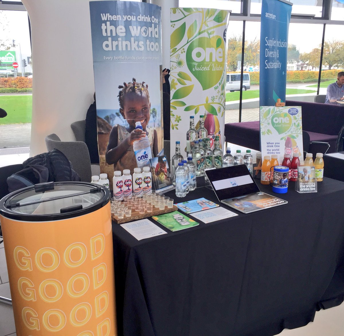 DonnaOneWater's tweet photo. Set and ready to ‘Meet the buyer’ @Telefonica &amp; offer #goodhydration https://t.co/aEiqMkhEuH