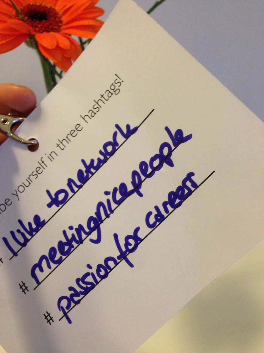 LinkingTalents's tweet photo. Got your name tags? Share with us your hashtags #LinkingTalentESCPEurope #recruitingdays2017 #ESCPEuropeBerlin https://t.co/1fOoV4bDNA