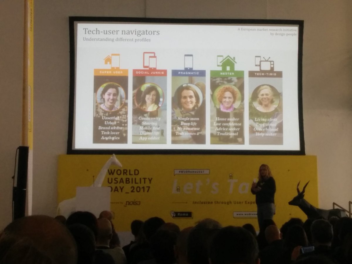 gaypostit's tweet photo. "Non esiste il #womensegment: esiste una varietà di possibilità. Scegliete bene il vostro target" @AnatKatzArochas #WudRome2017 https://t.co/OP60vAQPtt
