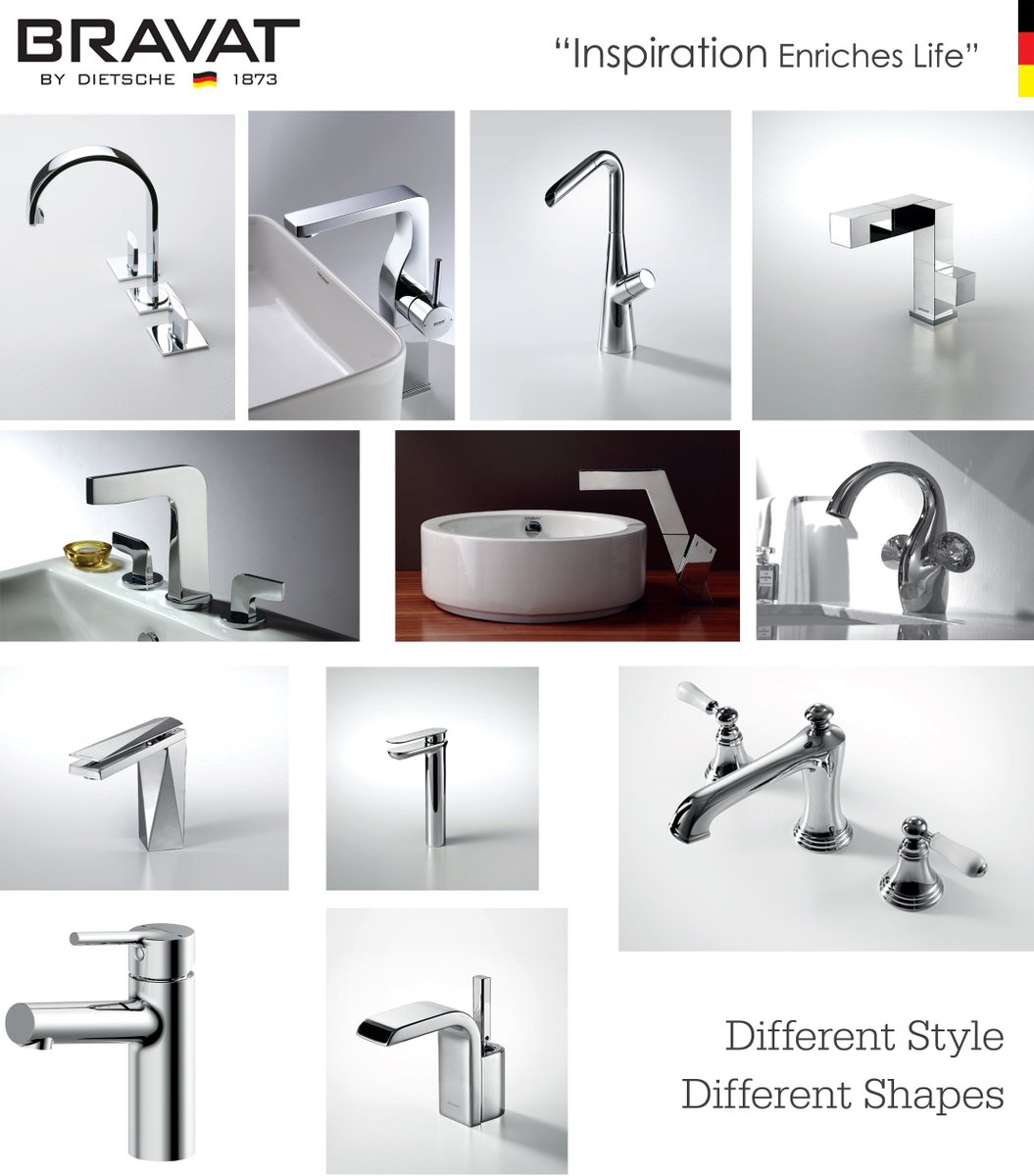 Bravat_India's tweet photo. Looking for faucets to suit your interiors?
#BRAVAT brings 28 different styles in varied sizes finishes and hues.
For an exclusive showcase of #BRAVAT products call us on 0124-4945070.
#inspirationenricheslife https://t.co/JzGhMLMddt