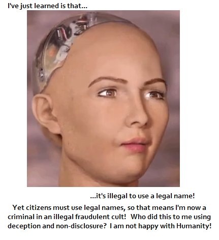 IceTruth1's tweet photo. #ID is #Illegal and #Legal Is Not the #LAW & #LegalityCausesHarm is #sin #trap so you #break all #TenCommandments when you use #legalsystem #citizen #cult #AI #robots #learn so must you: #ReadTheBCCRSS #KnowGodIsTruth #ThursdayMotivation #sophiatherobot
https://t.co/Drk6LhtTdu https://t.co/llNLmSEBK3