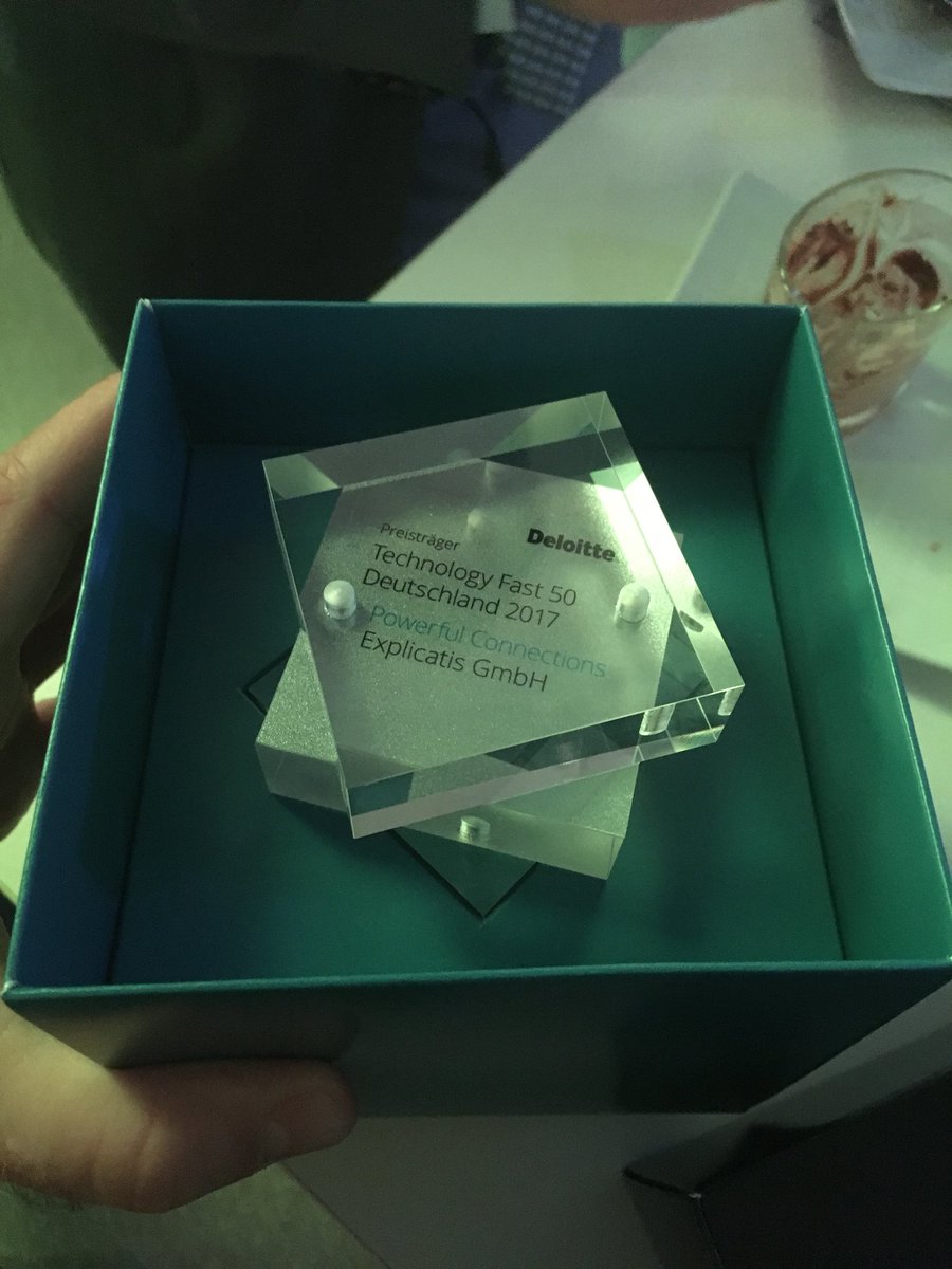 s_dahl's tweet photo. @Explicatis Danke an das Team, unsere Kunden und Partner für diese tolle Leistung! Wir freuen uns sehr und sind umso stärker motiviert! #DELOITTE #Fast50 #Explicatis https://t.co/62jl4ZcxZP