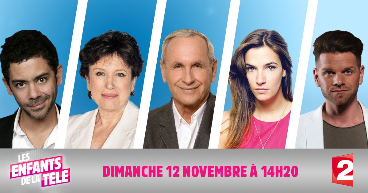 EnfantsdelaTV's tweet photo. 🚨 @charlottegabris @R_Bachelot @manupayetoff @KeenvOfficiel et @patricelaffont
📆Dimanche 12 novembre
⏰14h20
📺 @France2tv https://t.co/vBuC3N66xF