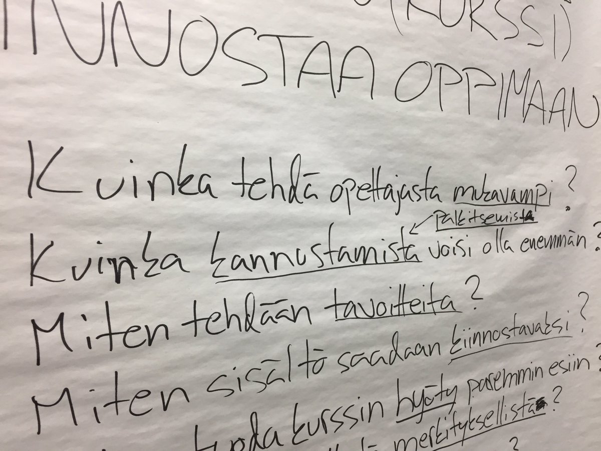 TommiPaakko's tweet photo. Ollaan tärkeän äärellä. #DesignThinking @symbiofinland  @SanomaPro https://t.co/5QLuyBQtFz