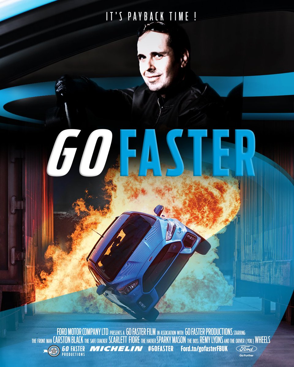 YoyiSanMartin's tweet photo. Protagonista en la peli #gofaster !Que se vaya jubilando el Diesel, arriba la gasolina! Ya se están imprimiendo los carteles! Pronto trailer! #ford #fordmustang #fordfocusst #velascomotorrio #FordPerformance @FordSpain #Fordfocusclub #fordfocusst https://t.co/cHBVx4W0ip https://t.co/xmejqFI3PF