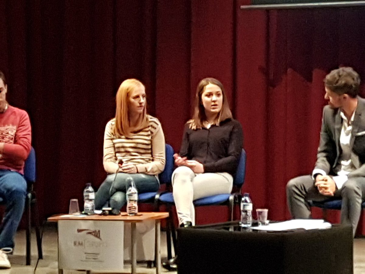 Marian y Montse comparten su experiencia con los alumnos de <a href="/ADETeruel/">ADE Teruel</a> en las #jornadasADETeruel