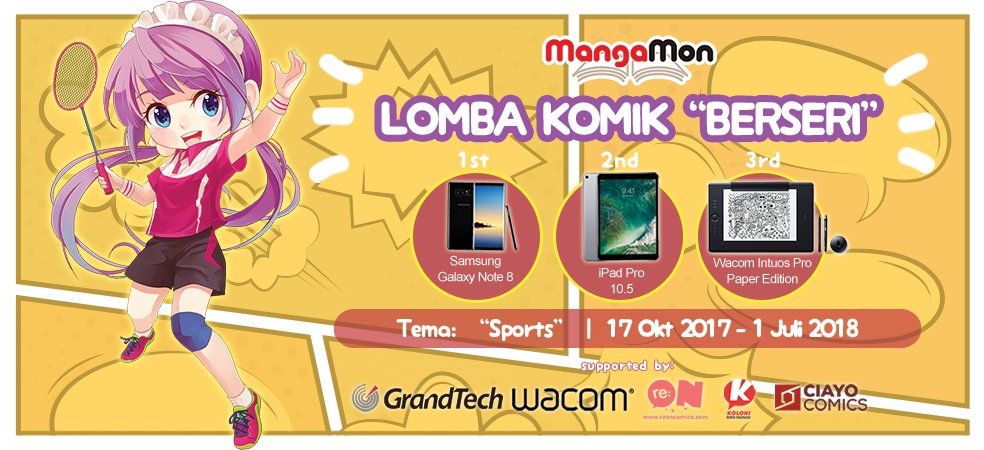 Lomba Komik Berseri MangaMon | gemarjepang.com/2017/11/lomba-… <a href="/mangamon_id/">MangaMon</a>