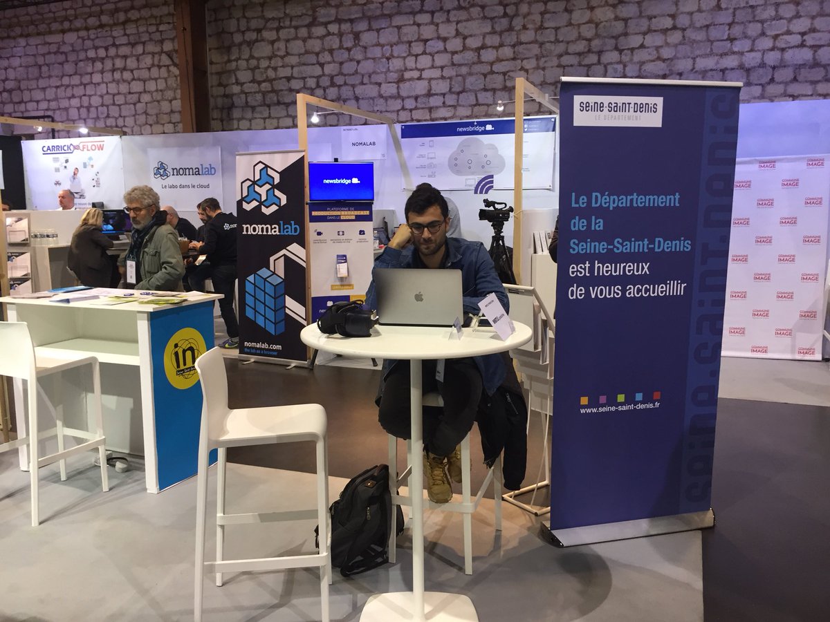 Goglasses's tweet photo. @whistleprod a répondu présent au salon @screen4allforum #VR #VR #Screen4ALL2017 https://t.co/chM0lV5My9