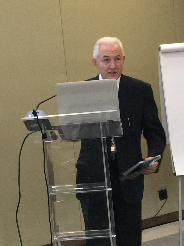EUATCNews's tweet photo. David Lythgoe of @EUATCNews member https://t.co/62MHIzx0Q7 at start of Balkans Language Industry Symposium #BLIS https://t.co/UviJ1Yqyx5