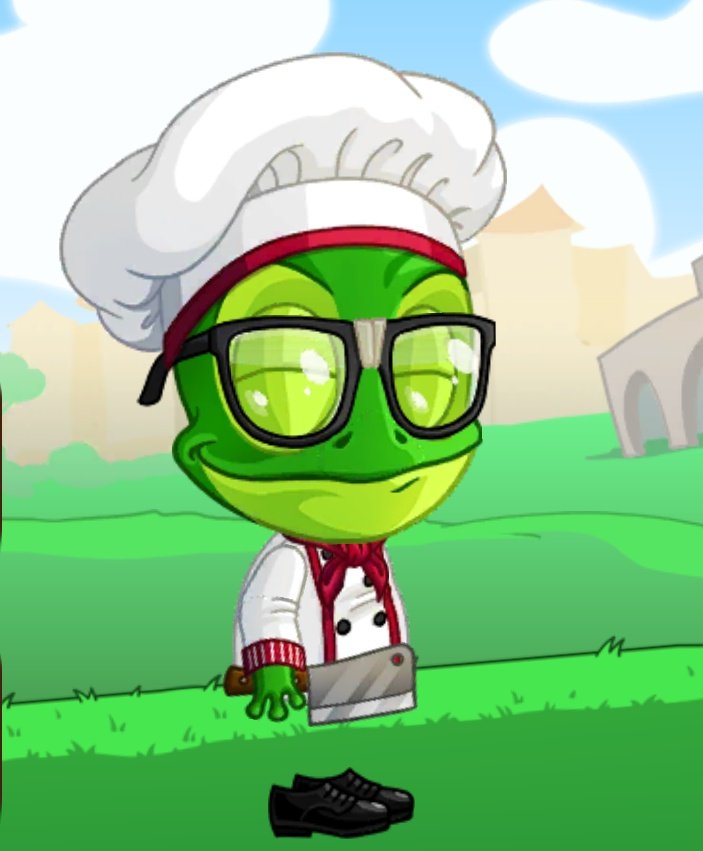 flirtcobain's tweet photo. Chef Boy Froggy haha nice @TheFunRun #FunRun3 https://t.co/XpGECe0ibj