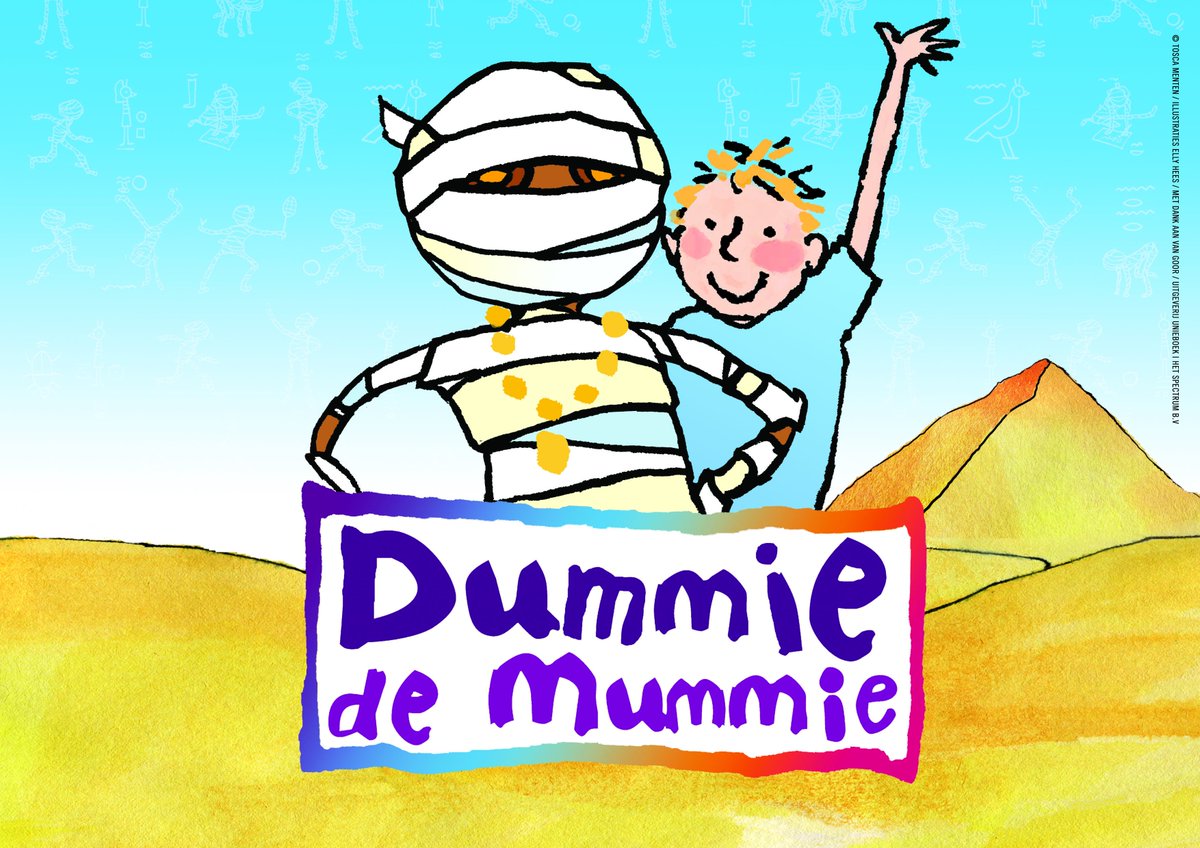 Komende woensdag is de musical Dummie de Mummie te zien in ons theater! Meer info en tickets: bit.ly/2ze8pZZ #Someren