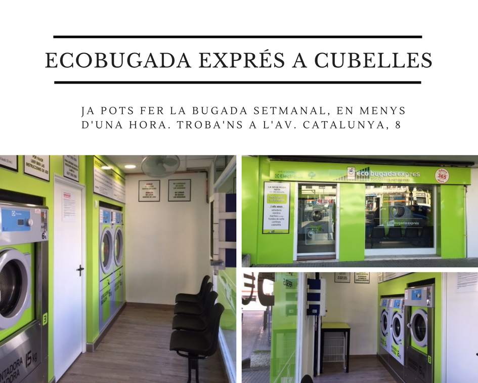 EcoBugadaExpres's tweet image. Obrim la 2a #bugaderia a #Cubelles #Catalunya 👏👏 
Si vols més info sobre el nostre model de negoci per a #bugaderies d'autoservei, pots visitar la nostra web 🌍: ecobugadaexpres.ad, escriure'ns 📧: info@ecobugadaexpres.ad o trucar-nos: (+376) 66 11 00 / (+34) 636 96 86 76