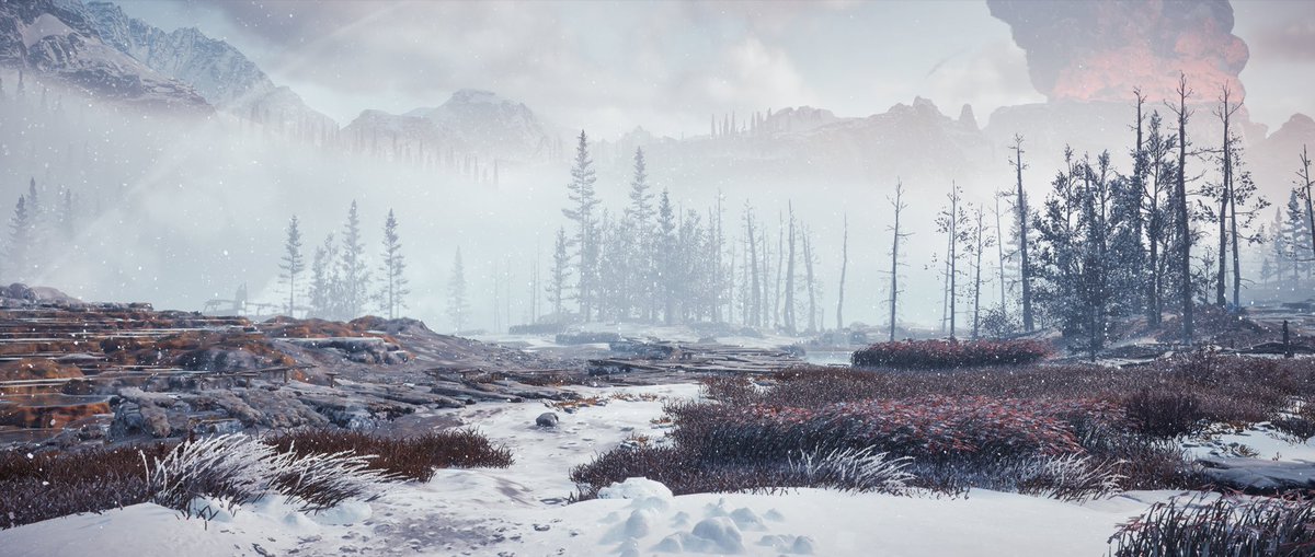 thegamerszone_'s tweet photo. The beautiful landschapes of the Frozen Wilds

#HorizonZeroDawn #TheFrozenWilds #HZDPhotomode @Guerrilla https://t.co/eA4918hfQr