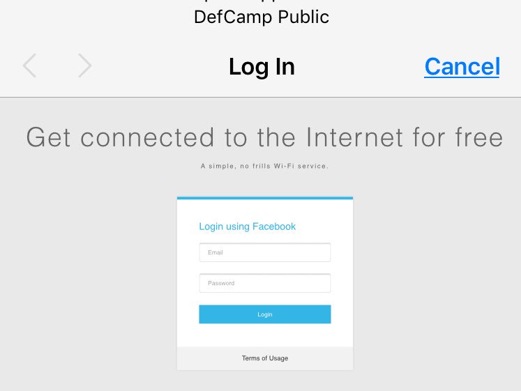 aprilwright's tweet image. Seems legit....... Sure! 👍📡
#wifi @hak5 #pineapple #hackerproblems #defcamp2017 @DefCampRO