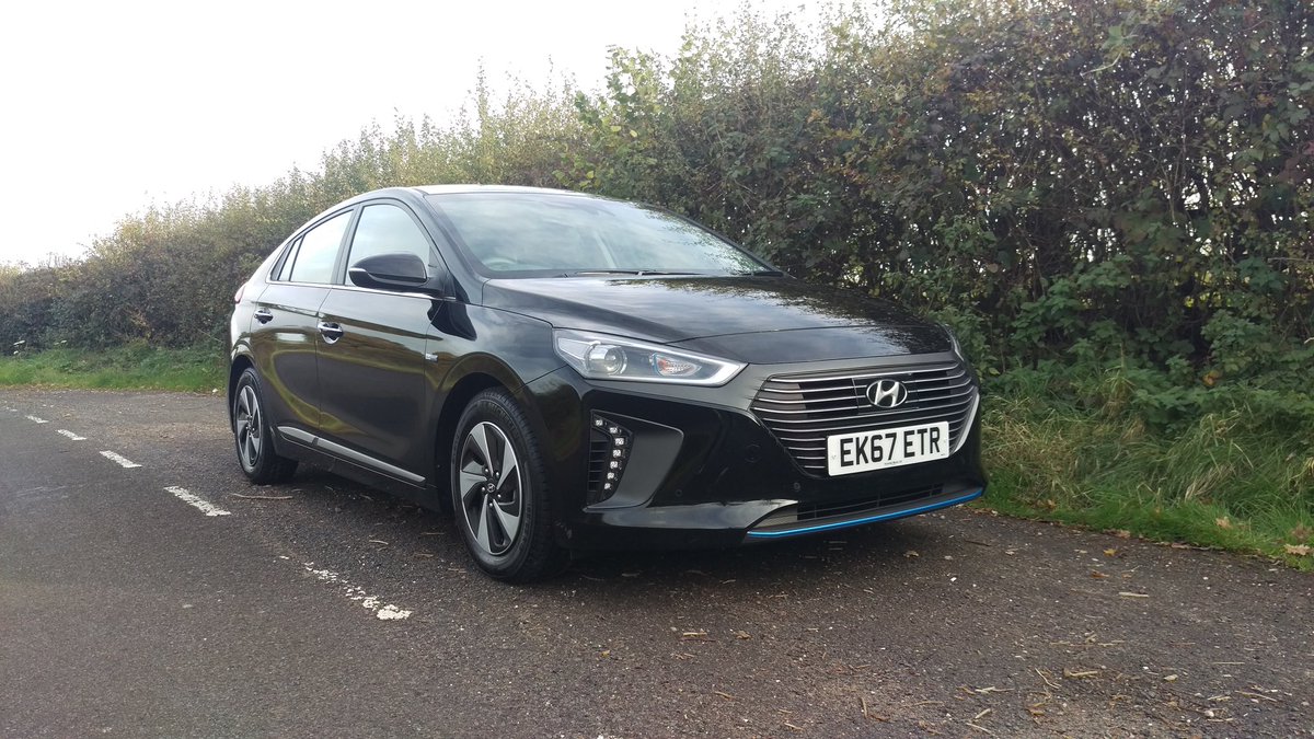 ScottSGFleet's tweet image. First drive of Hyundai #ionic HEV Premium SE. 76g/km