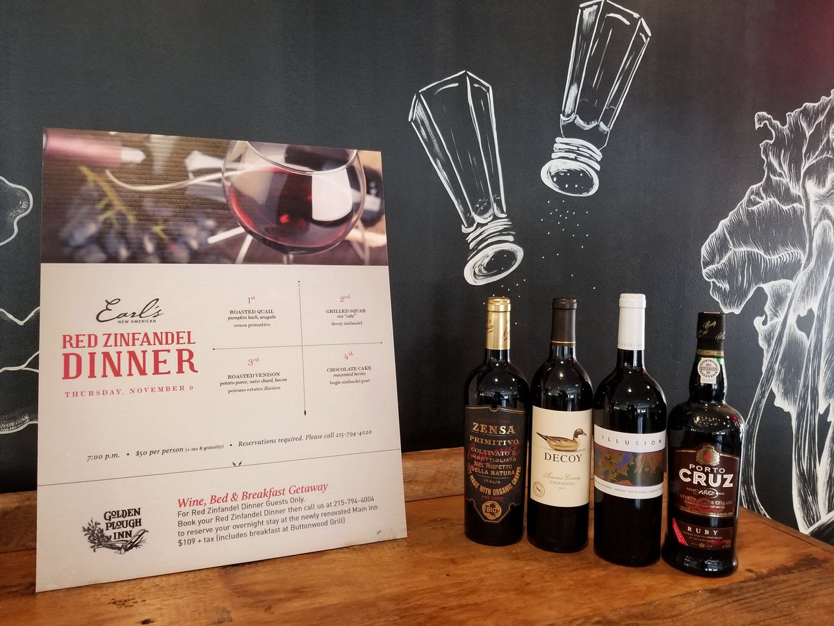 PeddlersVillage's tweet photo. Getting ready for an amazing Wine Dinner at Earl's tonight! #wildgamedinner #redzinfandel https://t.co/Wwv6X5sPHJ