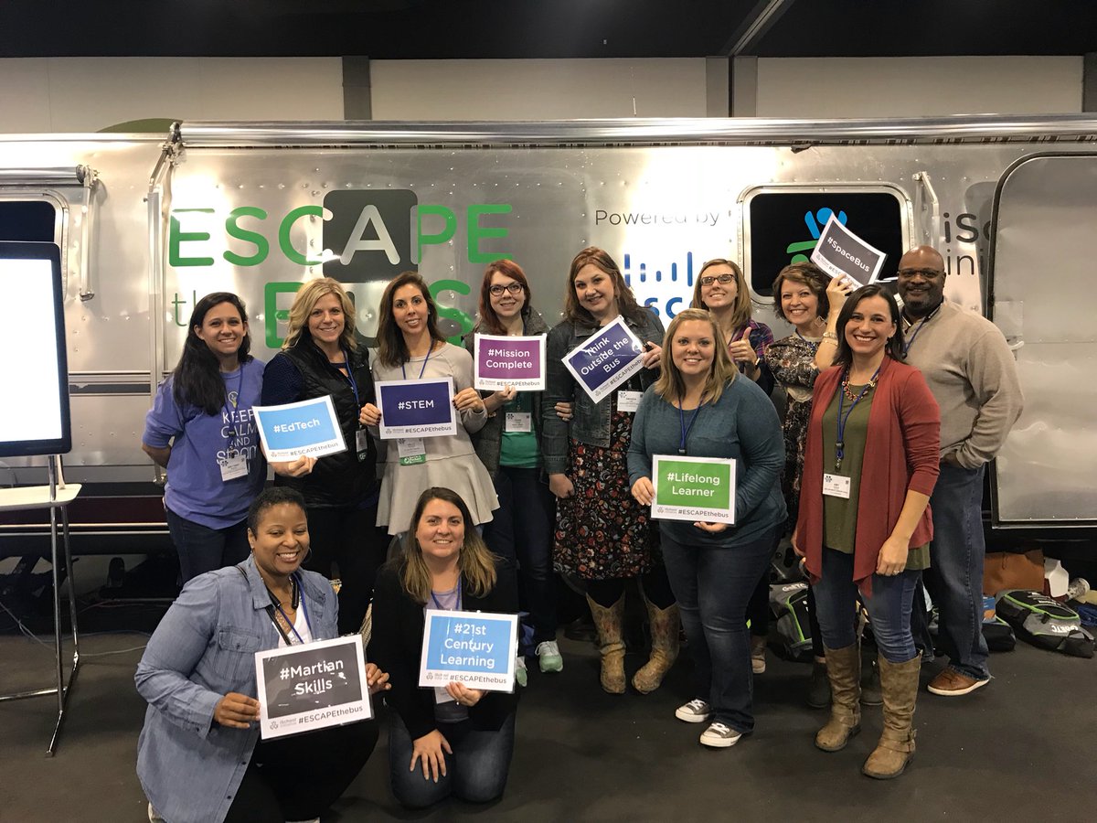 wtjpe's tweet photo. We escaped the bus with 8:47 remaining! ⏳ #gaetc17 #gaetc #escapebus #stem @WTJacksonmedia https://t.co/8mt9YpbLDs