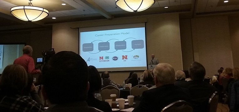 BakerNELeg's tweet photo. On Nov 8, staff attended the UNL IANR Fall Summit which focused on building partnerships to find sustainable and creative solutions to critical issues in Nebraska. https://t.co/pKrfDHhujV