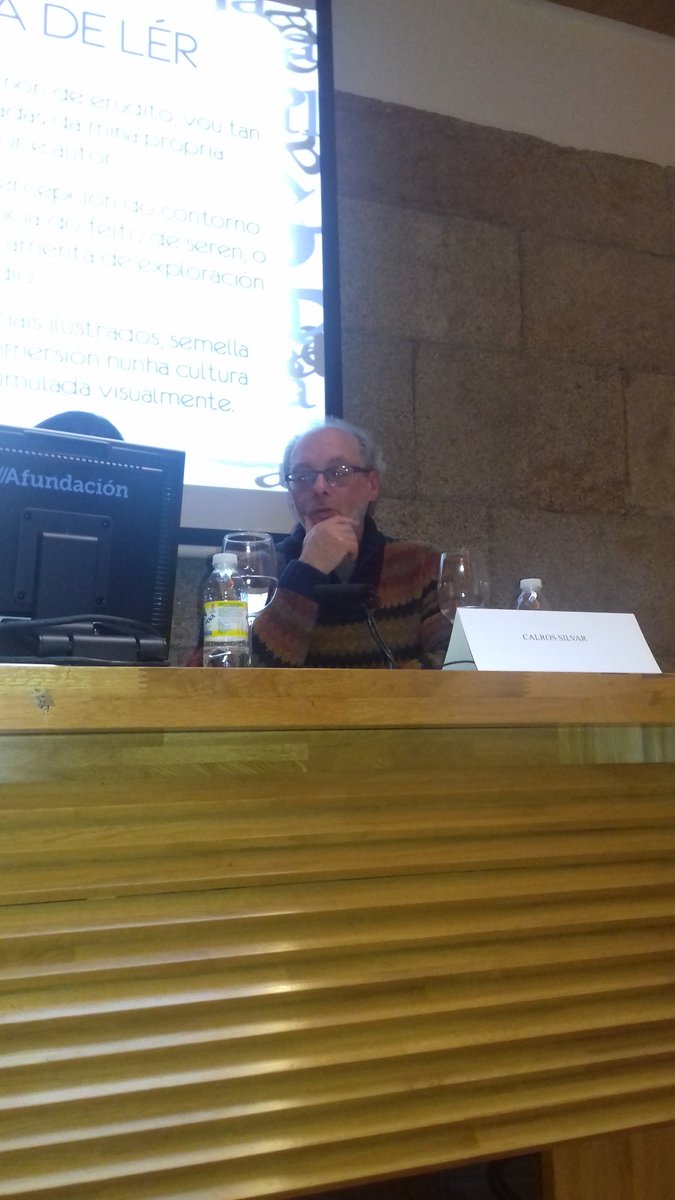 EditorasGalegas's tweet photo. #CalrosSilvar na mesa redonda #Olladasilustradas do #SimposioAGE17: as influencias na súa obra https://t.co/oPkM62WuOq