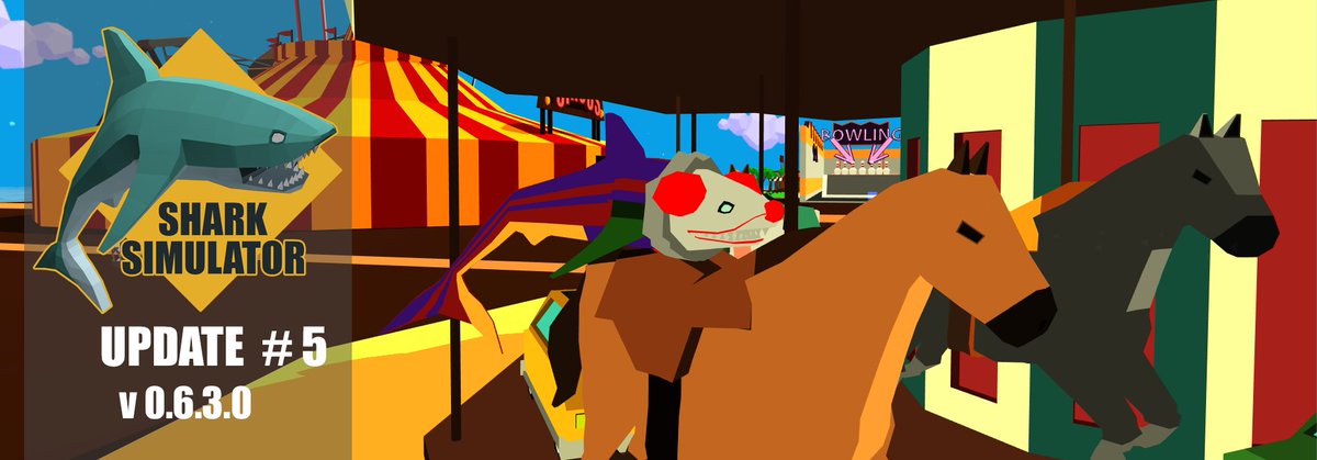 AerilonStudios's tweet photo. New #SharkSimulator update!
Update #5 : Costumes
https://t.co/BwVfKoHX2E
#gamedev #indiedev #indiegame #indiegames #Steam https://t.co/fu12MIKmrs